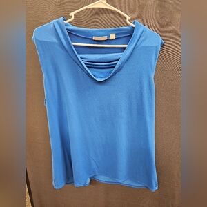 New York & Company Vibrant Blue Tank Top
